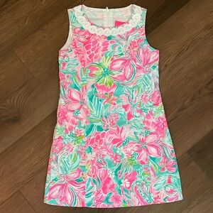 Lilly Pulitzer Mini Mila Shift Dress in Hot on the Scene